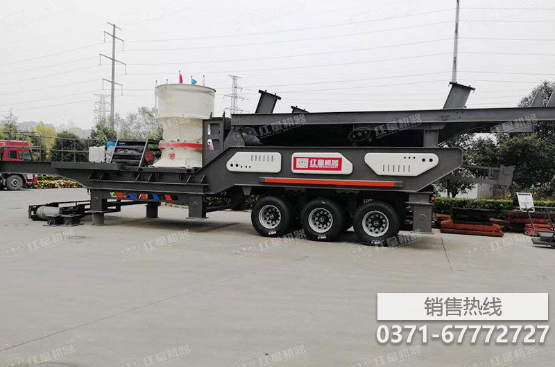 建筑垃圾移动破碎机多组合适用各种破碎现场