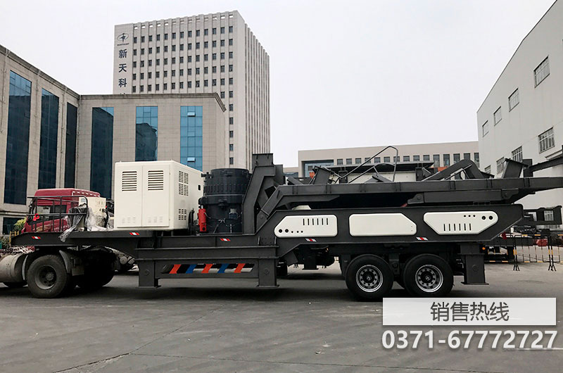 移动式破碎站让建筑垃圾“变废为宝”