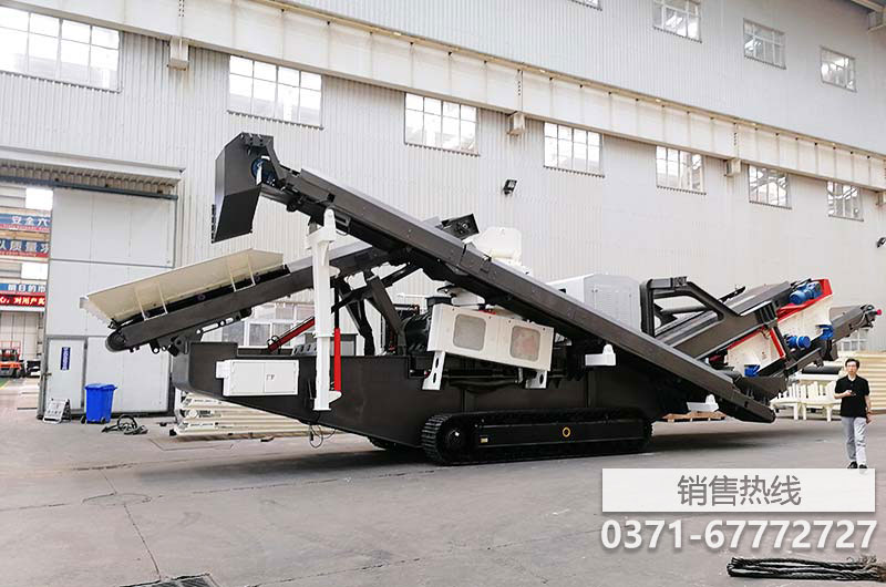 中捷矿业有限公司大型移动碎石机特点及售价
