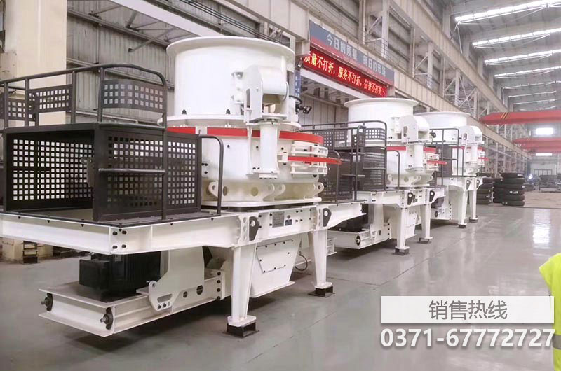 制砂机“整形”促进社会经济发展